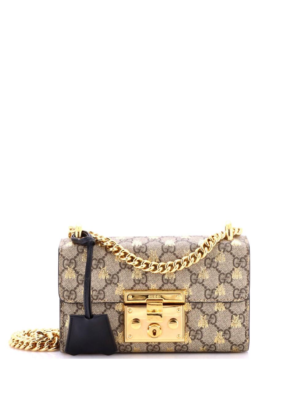 Gucci Padlock Shoulder Bag Printed Gg #370269G12B